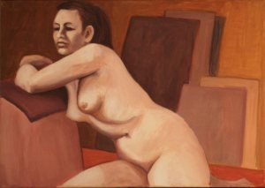 Mary Oortwijn -l eunend naakt